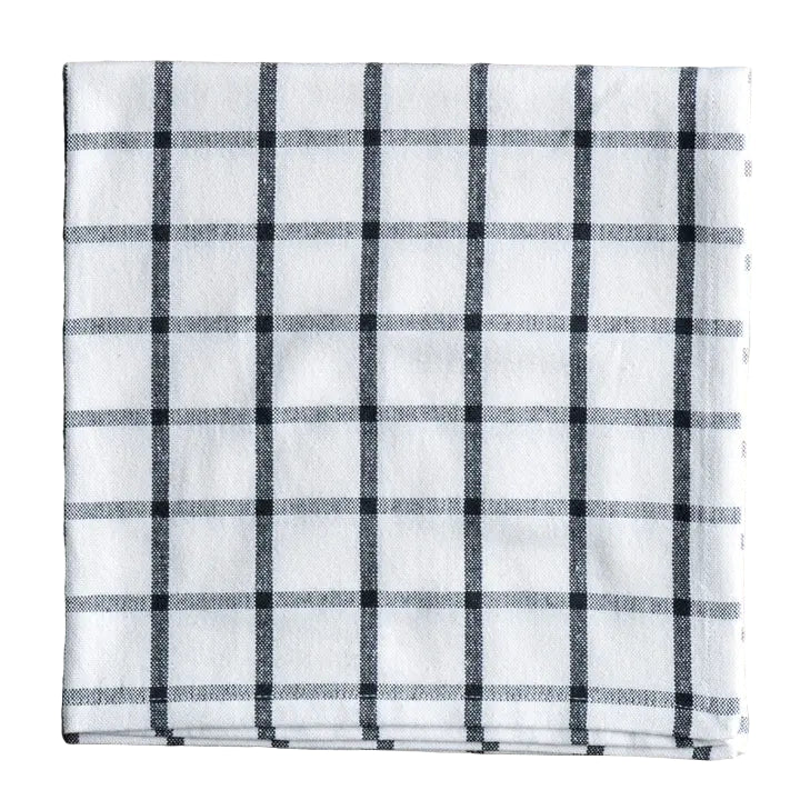 Napkins Charcoal Checkered (set of 2)