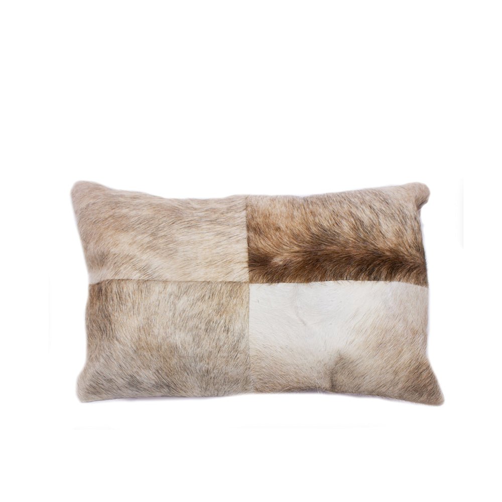 Natural Cowhide Decorative Pillow - Image 3